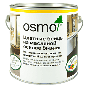 Цветные бейцы Öl-Beize графит 0,22 л ОСМО 