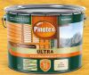 Влагостойкая лазурь с воском Pinotex Ultra CLR бесцветная 9 л Pinotex 